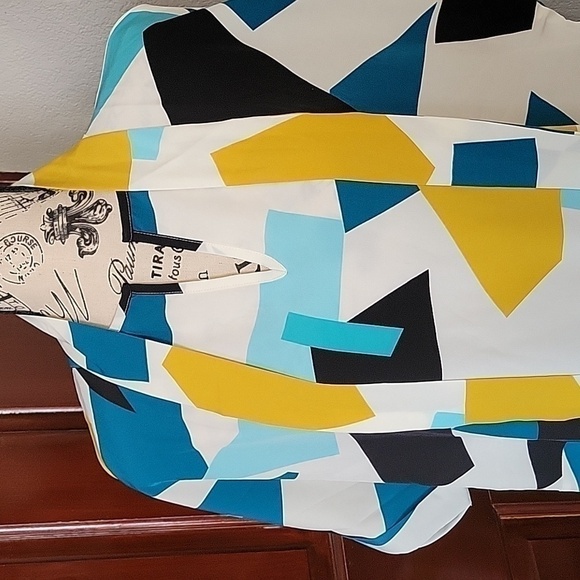 SHEIN Geometric Print Dress New Without Tags - Picture 3 of 5